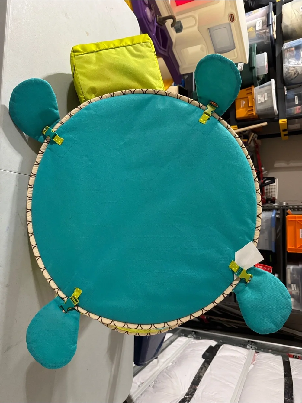 Infantino Turtle Baby Activity Play Gym with Hanging Plush Toys